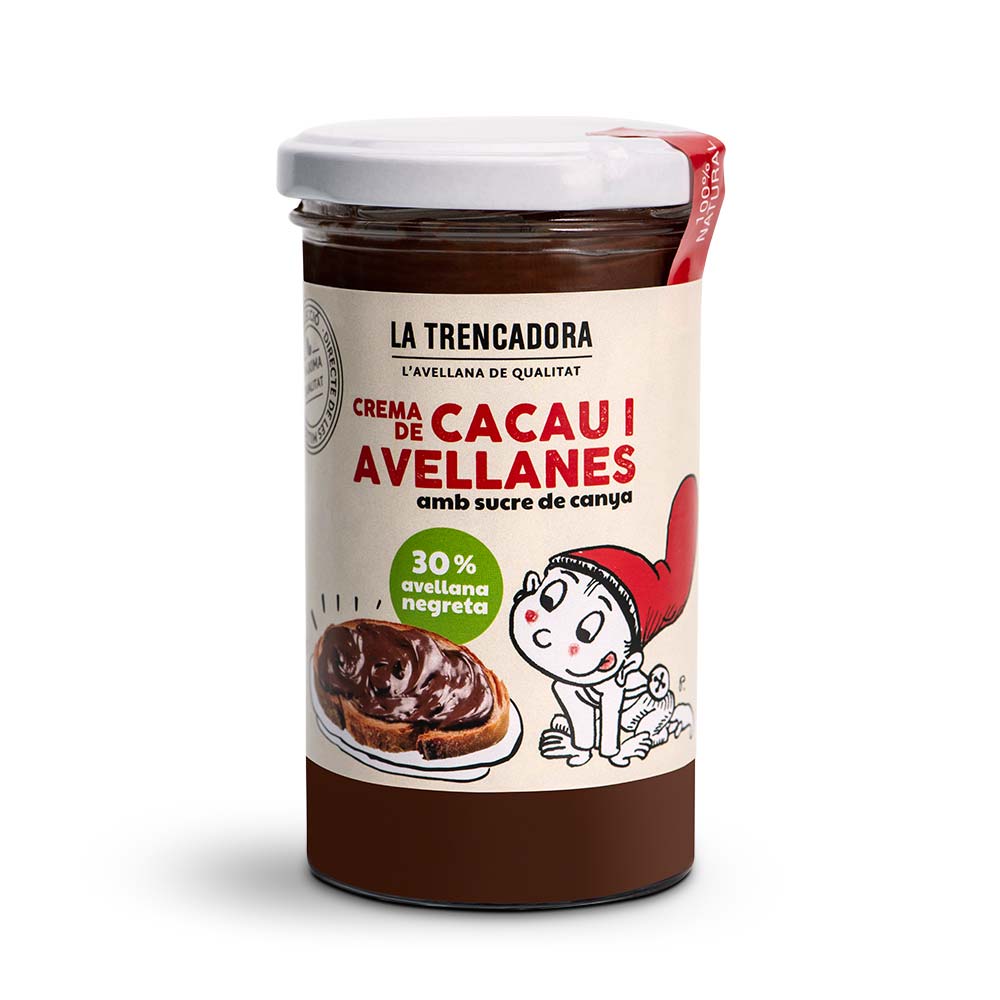 Bote Crema Avellanas Cacao 280 g