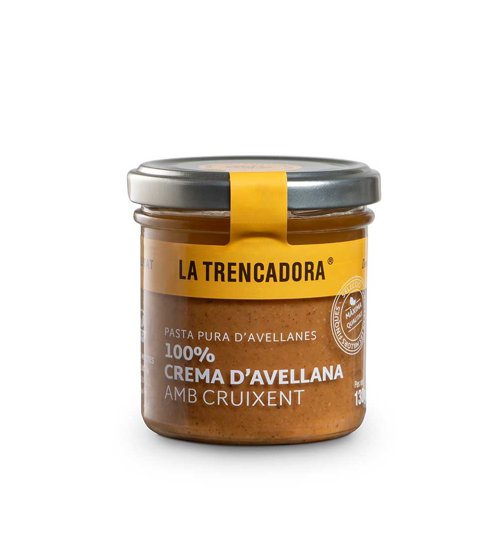 Crema d'avellana amb cruixen