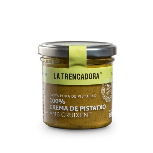 Crema de pistacho con crujiente